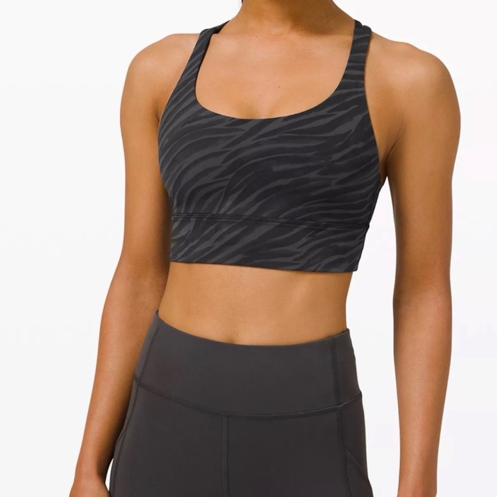 Lululemon Athletica Zebra Sports Bra